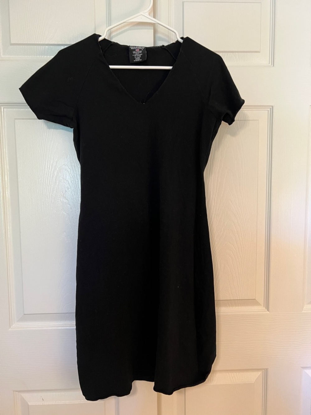 Polo Ralph Lauren Black V-Neck Short Sleeve Dress - Classic Everyday Style